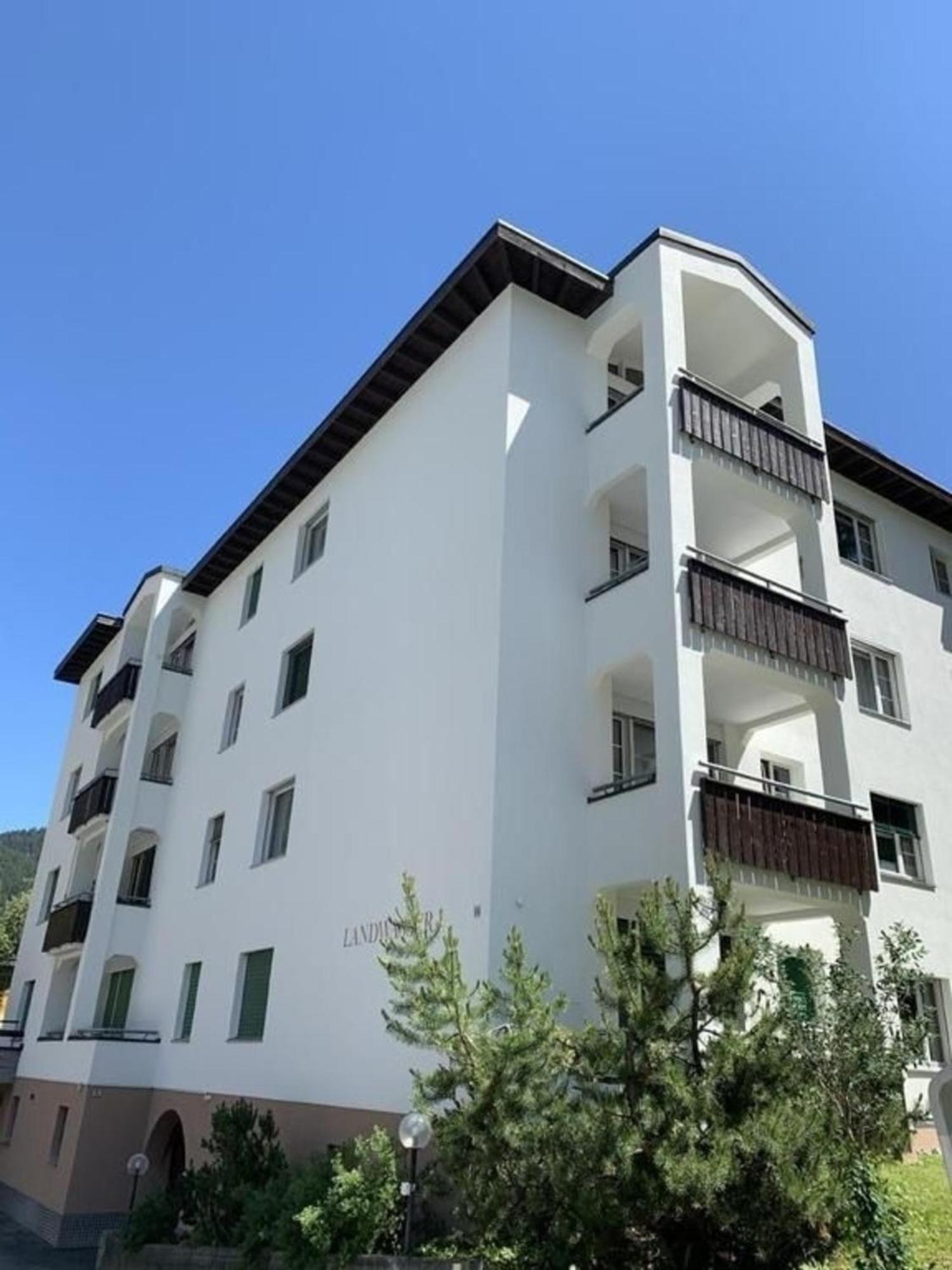 Ferienwohnung Gian, Zentral Mit Garagenstellplatz Davos Exteriör bild